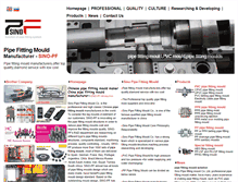Tablet Screenshot of pipe-fitting-mould.com